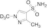 1,3-Dimethyl-1H-pyrazole-4-sulfonamide-d3 (~90%)