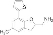 2,​3-Dihydro-​5-​methyl-​7-​(2-​thienyl)​-2-​benzofuranmethanamin​e