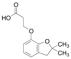 3-[(2,2-Dimethyl-2,3-dihydro-1-benzofuran-7-yl)oxy]propanoic Acid