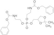 (2,2-Dimethyl-1,3-dioxolan-4-yl)methyl Dibenzyl Carbamate Phosphate