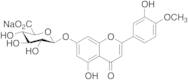 Diosmetin 7-O-beta-D-Glucuronide Sodium Salt