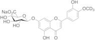 Diosmetin 7-O-b-D-Glucuronide-d3 Sodium Salt