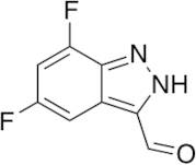 5,7-Difluoro 3-(1H) Indazole Carboaldehyde