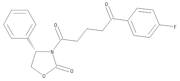 3-[5-(1,5-Dioxo-5-(p-fluophenylpentyl]-4(S)-phenyl-2-oxazolidinone