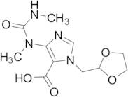 1-((1,3-Dioxolan-2-yl)methyl)-4-(1,3-dimethylureido)-1H-imidazole-5-carboxylic Acid