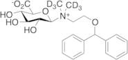 Diphenhydramine-d6 N-Beta-D-Glucuronide