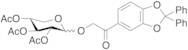 1-(2,2-Diphenyl-1,3-benzodioxol-5-yl)-2-[(2,3,4-tri-O-acetyl-Beta-D-glucopyranosyl)oxy]-ethanone