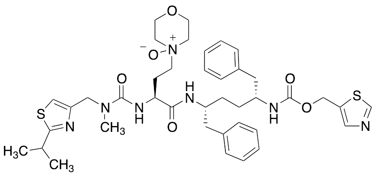 4-((S)-4-(((2R,5R)-1,6-Diphenyl-5-(((thiazol-5-ylmethoxy)carbonyl)amino)hexan-2-yl)amino)-3-(3-((2…