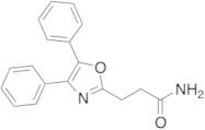 4,5-Diphenyl-2-oxazolepropanamide