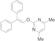 2-((2,2-Diphenylvinyl)oxy)-4,6-dimethylpyrimidine