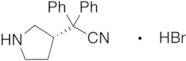 (S)-a,a-Diphenyl-3-pyrrolidineacetonitrile Hydrobromide
