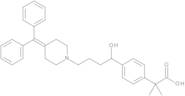 4-[4-[4-(Diphenylmethylene)-1-piperidinyl]-1-hydroxybutyl]-a,a-dimethyl-benzeneacetic Acid
