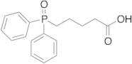 5-(Diphenylphosphinyl)pentanoic Acid