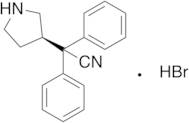 (R)-2,2-Diphenyl-2-(pyrrolidin-3-yl)acetonitrile Hydrobromide