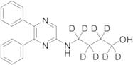 4-((5,6-Diphenylpyrazin-2-yl)amino)butan-1-ol-D₈