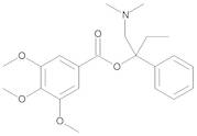 1-(Dimethylamino)-2-phenyl-2-butanyl 3,4,5-trimethoxybenzoate