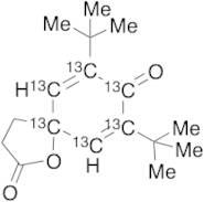 7,9-Di-tert-butyl-1-oxaspiro[4.5]deca-6,9-diene-2,8-dione-13C6