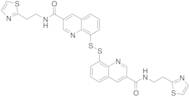 8,8'-Dithiobis[N-[2-(2-thiazolyl)ethyl]-3-quinolinecarboxamide]