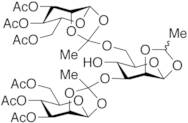 3,6-Di-O-(3,4,6-tri-O-acetyl-β-D-mannopyranosylethylidyne)-1,2-O-ethylidene-β-D-mannopyranose