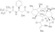 2-Desbenzoyl-2-tiglyl Docetaxel-d9