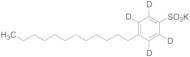 4-Dodecylbenzenesulfonic Acid Potassium Salt-d4