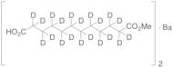 di(Dodecanedioic-d20 Acid 1-Methyl Ester) Barium