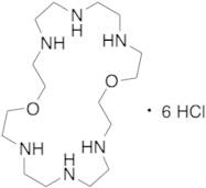 1,13-Dioxa-4,7,10,16,19,22-Hexaaza-cyclotetracosane 6 Hydrochloric Acid Salt
