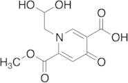 1-(2,2-Dihydroxyethyl)-6-(methoxycarbonyl)-4-oxo-1,4-dihydropyridine-3-carboxylic Acid