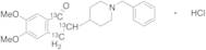 Donepezil-13C3 Hydrochloride