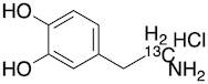 2-(3,4-Dihydroxyphenyl)ethyl-1-13C-amine HCl
