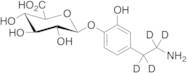 Dopamine 4-beta-D-Glucuronide-d4