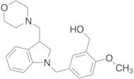 5-[[2,3-Dihydro-3-(4-Morpholinylmethyl)-1H-Indol-1-yl]Methyl]-2-Methoxy-Benzenemethanol