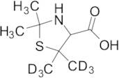 2,2-Dimethyl-5,5-bis(methyl-d3)thiazolidine-4-carboxylic Acid