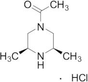 rel-1-[(3R,5S)-3,5-Dimethyl-1-piperazinyl]ethanone Hydrochloride