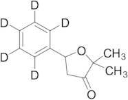 2,2-Dimethyl-5-(phenyl-D₅)dihydrofuran-3(2H)-one