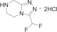 3-(Difluoromethyl)-5H,6H,7H,8H-[1,2,4]triazolo[4,3-a]pyrazine Dihydrochloride