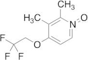 2,3-Dimethyl-4-(2,2,2-trifluoroethoxy)pyridine 1-Oxide