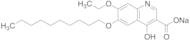 6-(Decyloxy)-7-ethoxy-4-hydroxyquinoline-3-carboxylate Sodium Salt