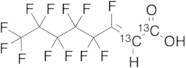 2H-Perfluoro-[1,2-13C2]-2-octenoic Acid