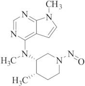 N,7-Dimethyl-N-((3S,4S)-4-methyl-1-nitrosopiperidin-3-yl)-7H-pyrrolo[2,3-d]pyrimidin-4-amine