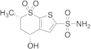 (4R,6S)-rel-5,6-Dihydro-4-hydroxy-6-methyl-4H-thieno[2,3-b]thiopyran-2-sulfonamide 7,7-Dioxide