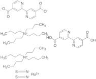 Di-tetrabutylammonium cis-Bis(isothiocyanato)bis(2,2-bipyridyl-4,4-dicarboxylato)ruthenium (II) (Technical Grade)
