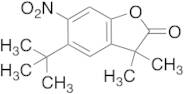 5-(1,1-Dimethylethyl)-3,3-dimethyl-6-nitro-2(3H)-benzofuranone