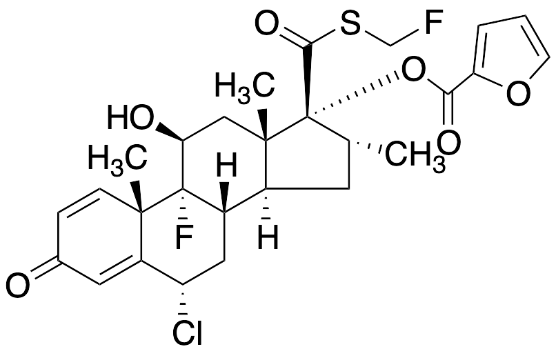 6-Desfluoro-6-Chloro Fluticasone Furoate (>90%)