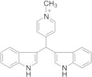 4-(Di(1H-indol-3-yl)methyl)-1-methylpyridin-1-ium