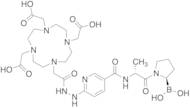 ((DOTA-HYNIC)-D-alanyl)-L-proline-boronic Acid