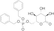 Dibenzyl (((2R,3S,4S,5R)-3,4,5-Trihydroxy-6-oxotetrahydro-2H-pyran-2-yl)methyl) Phosphate