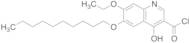 6-(Decyloxy)-7-ethoxy-4-hydroxyquinoline-3-carbonyl Chloride