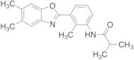 N-​[3-​(5,​6-​dimethyl-​2-​benzoxazolyl)​-​2-​methylphenyl]​-​2-​methylpropanamide