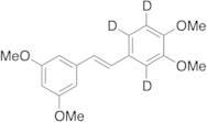 4-[(1E)-2-(3,5-Dimethoxyphenyl)ethenyl]-1,2-dimethoxy(benzene-d3)